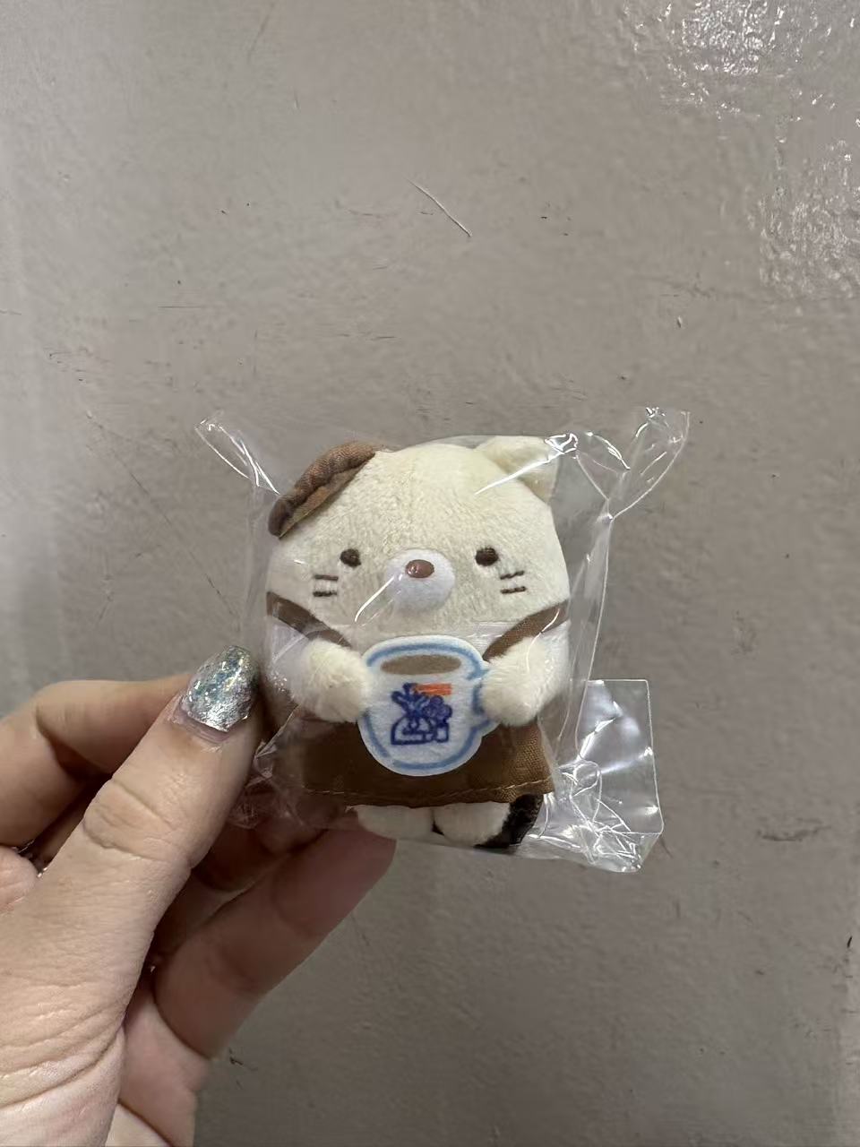 0124 角落小伙伴 咖啡厅黄猫 手玉