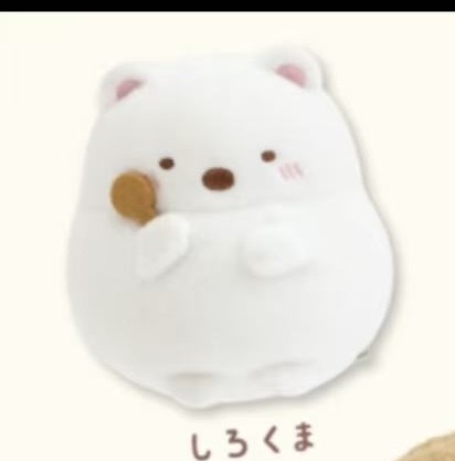 0203 二月新品 角落 白熊手玉 毛绒玩偶