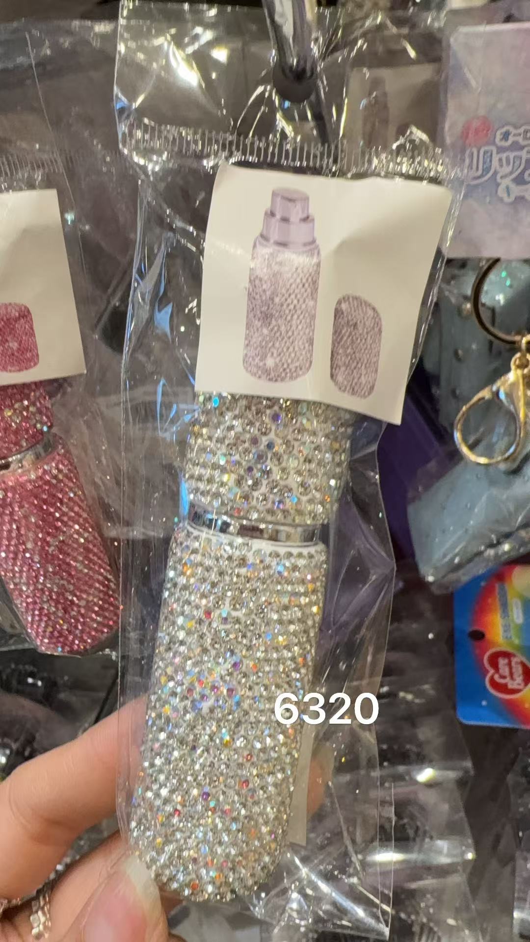 0201 银色钻喷雾盒