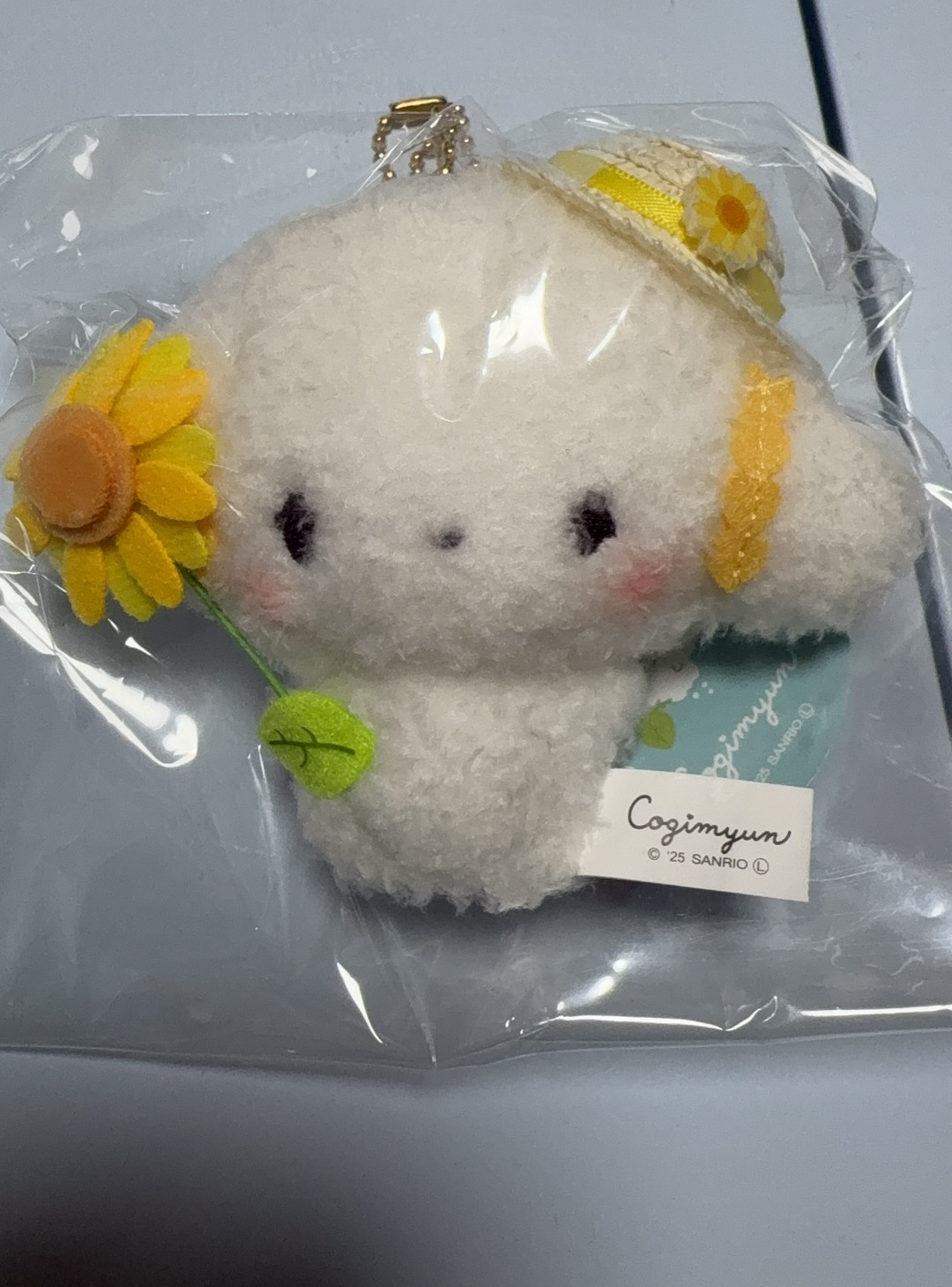 46汇三丽鸥小麦云草帽毛绒挂件