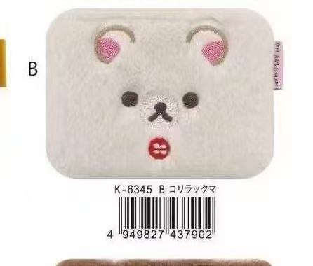 0203 折扣店 轻松熊 妹妹造型方形毛绒镜子预定一周左右到货