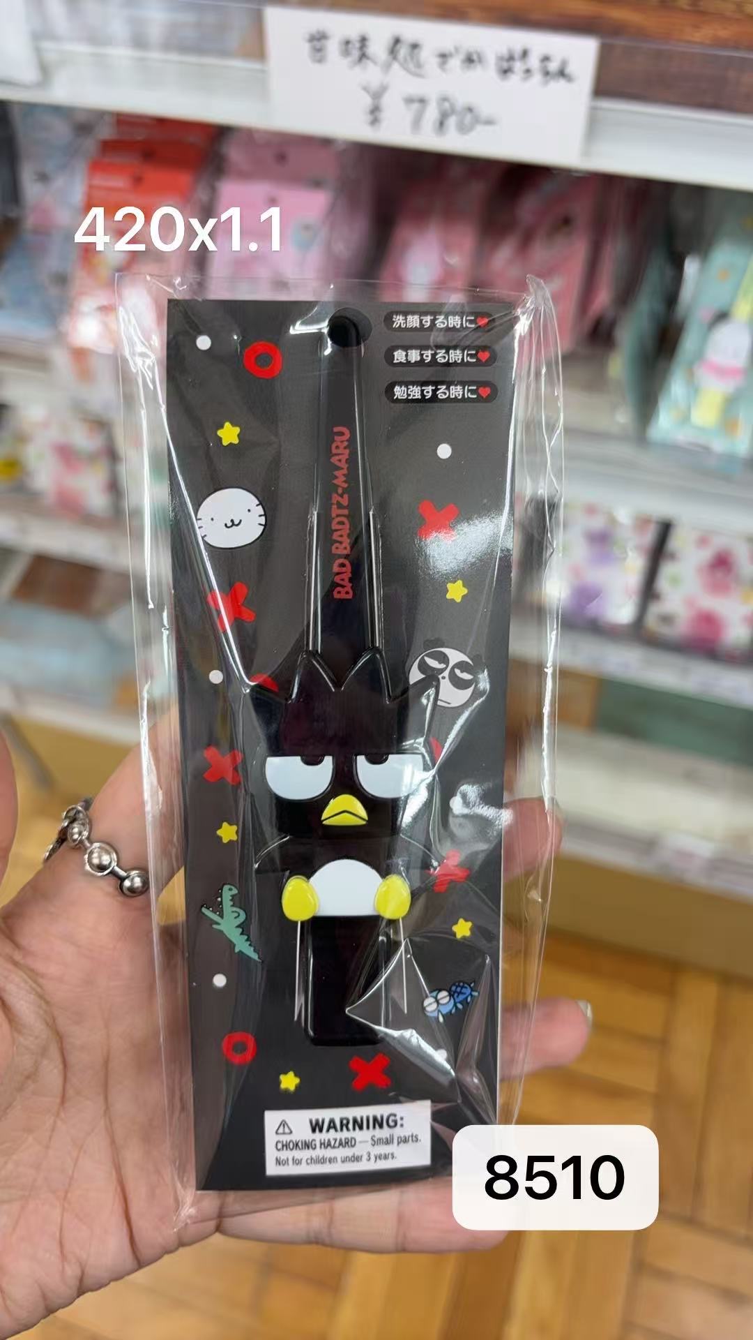 0203 折扣店三丽鸥 酷企鹅 长发夹