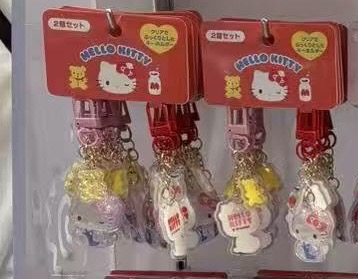 0204 三丽鸥 kt钥匙扣挂件2个套装