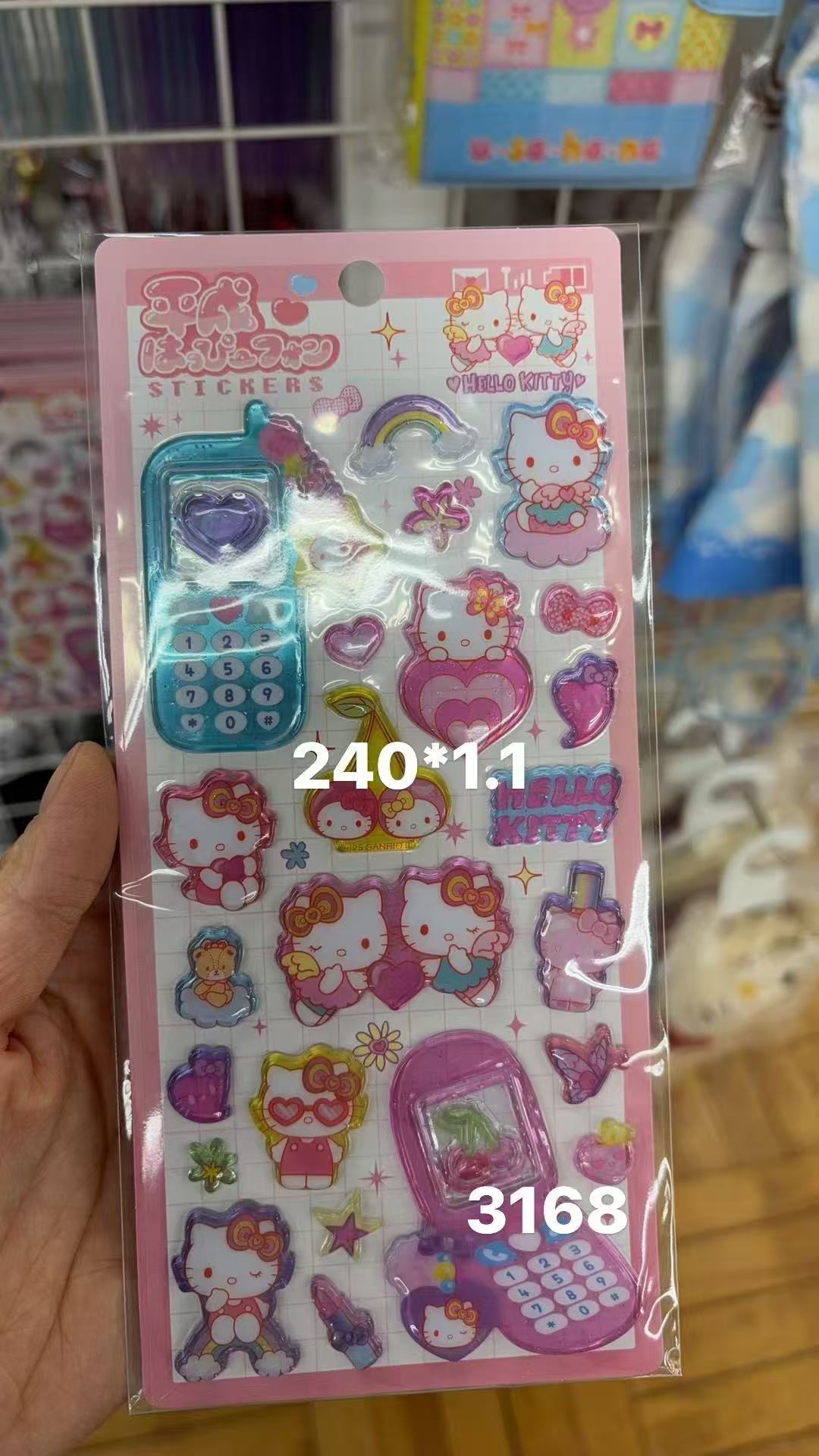 0205 折扣店 三丽鸥 kt贴纸