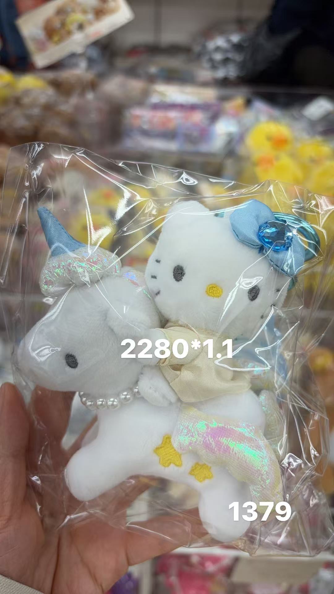 0205 折扣店 三丽欧独角兽蓝色kt