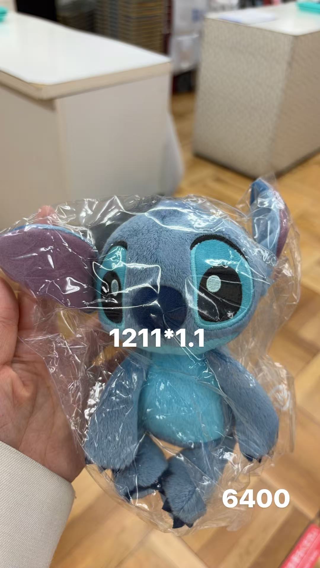 0206 折扣店 迪士尼《星际宝贝》史迪奇毛绒玩偶挂件