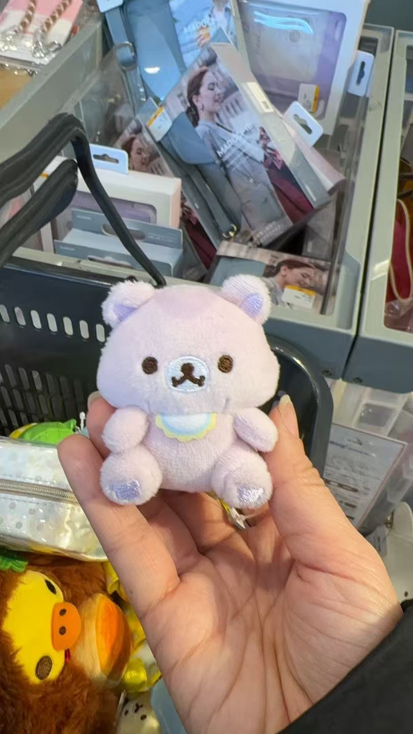 0208 轻松熊 妹妹坐姿小毛绒玩偶5折