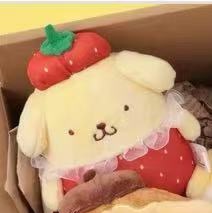 0227 三丽欧布丁狗草莓挂件 51汇起接