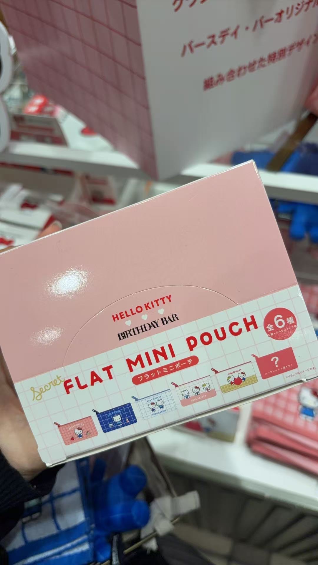 0211 三丽鸥 kt系列扁平小收纳包端盒