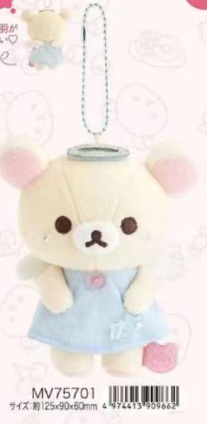 0004  蓝色天使挂件 4月轻松熊全款预定6折 49汇 