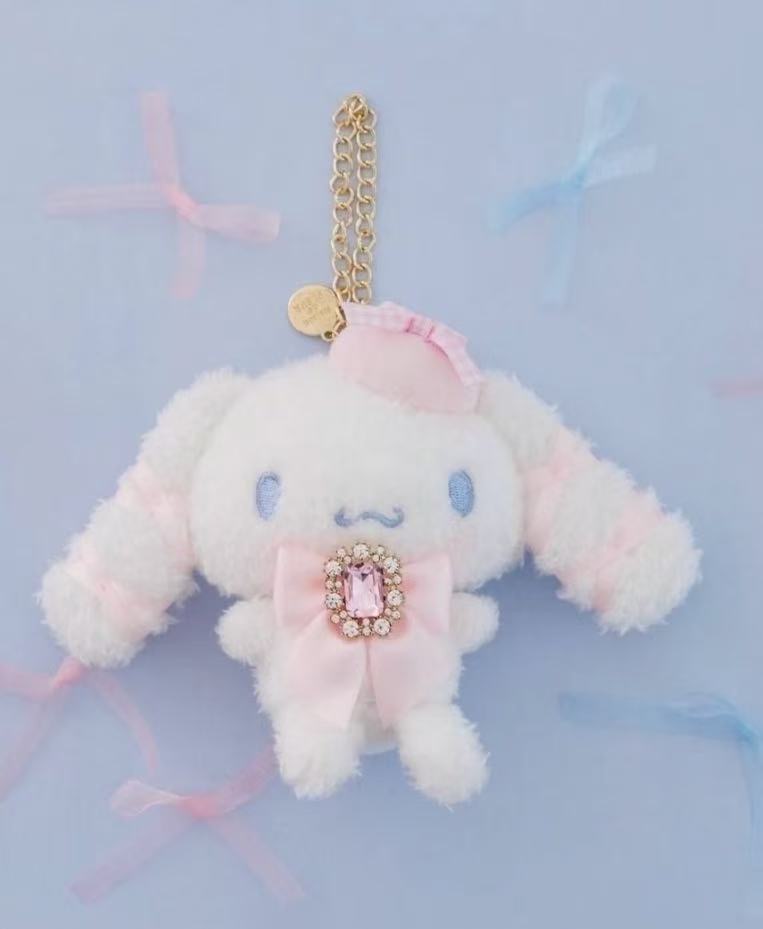 0227 三丽欧MDF联名 玉桂狗 粉丝带挂件 51汇起接