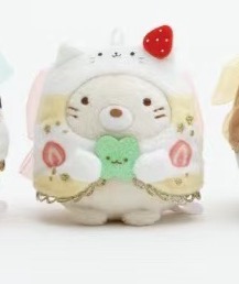 角落生物 猫咪头套白猫 51汇