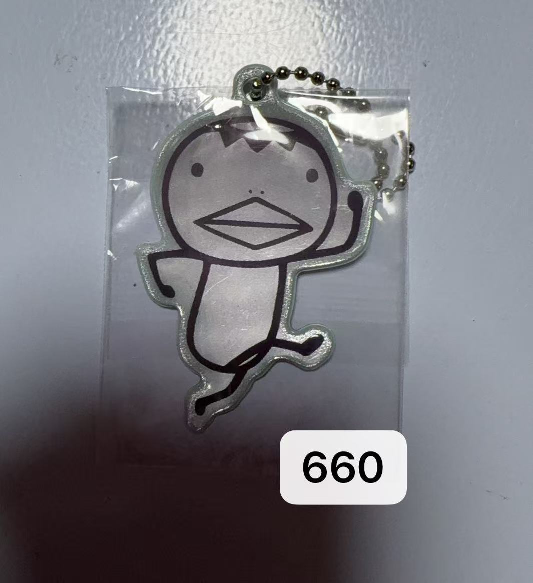 0214 阿郎基 三角嘴钥匙扣 