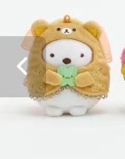 角落生物 轻松熊头套白熊 51汇