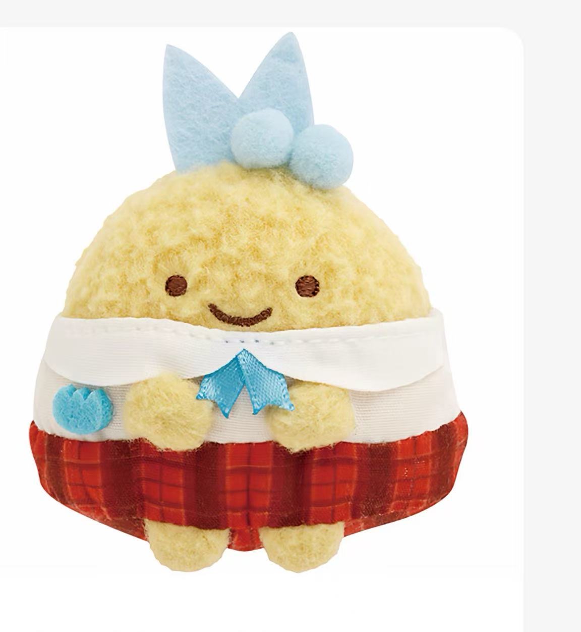 0214 角落生物炸鱼 红格子 手玉