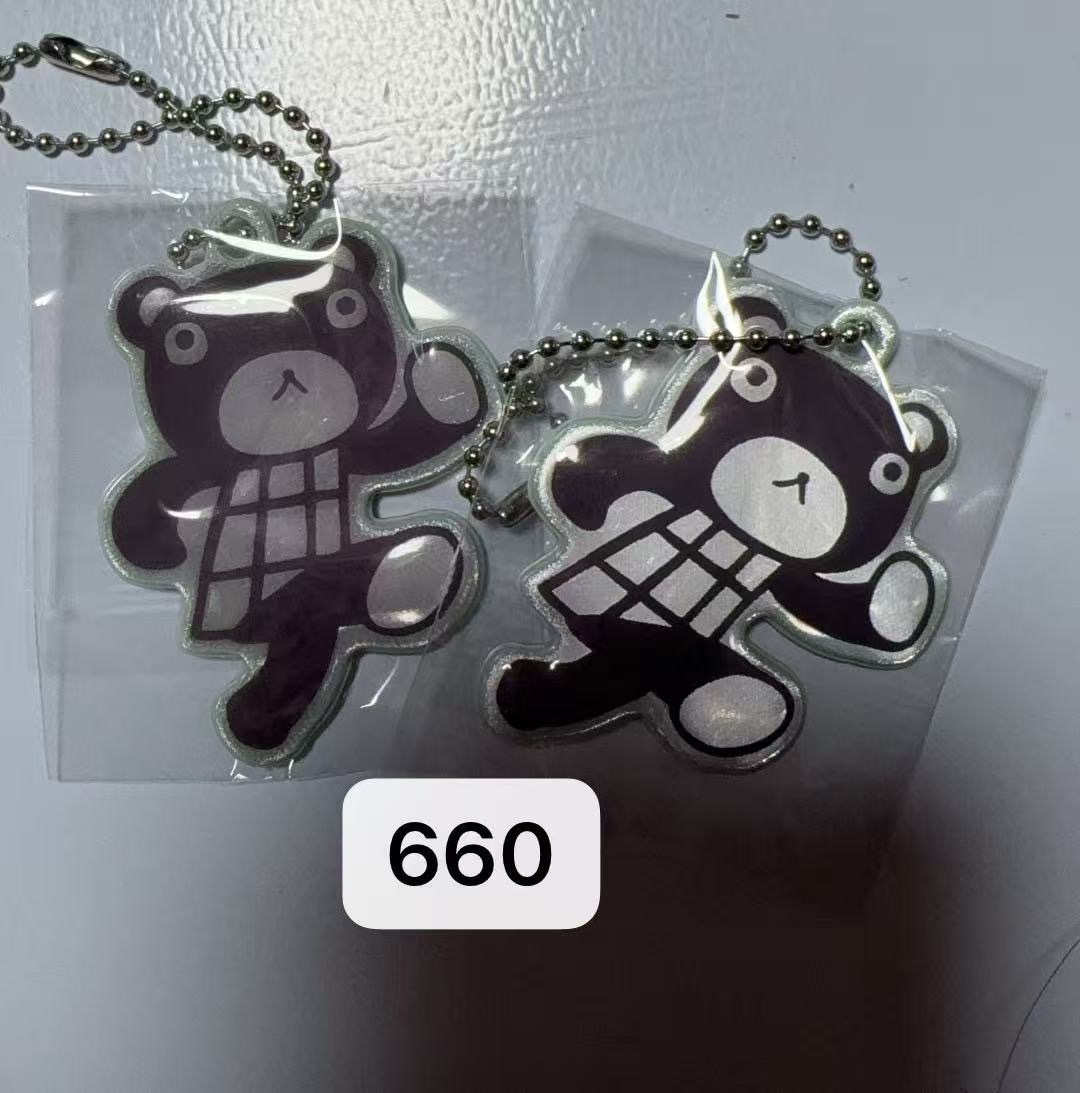 0214 阿郎基 小熊图案挂件