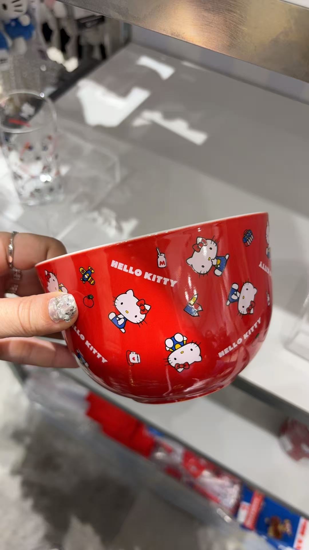 0218 三丽欧红色满印 kt 碗