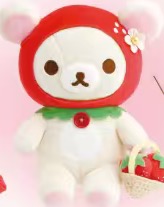 JP 0307轻松熊草莓系列妹妹 提篮子玩偶 51汇起接