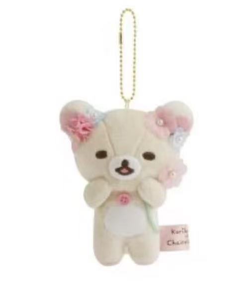 0222 轻松熊 有乐町 妹妹粉色毛绒挂件 52汇