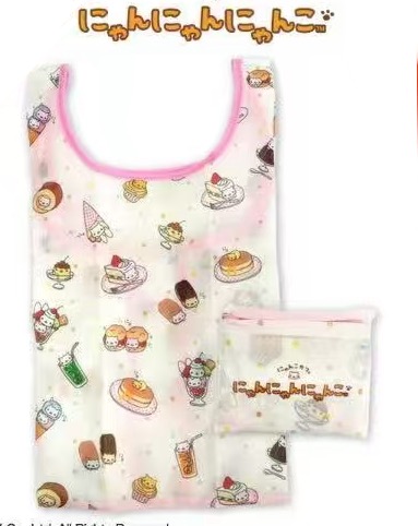 0007 甜点猫购物袋 预定 49汇 7月出货