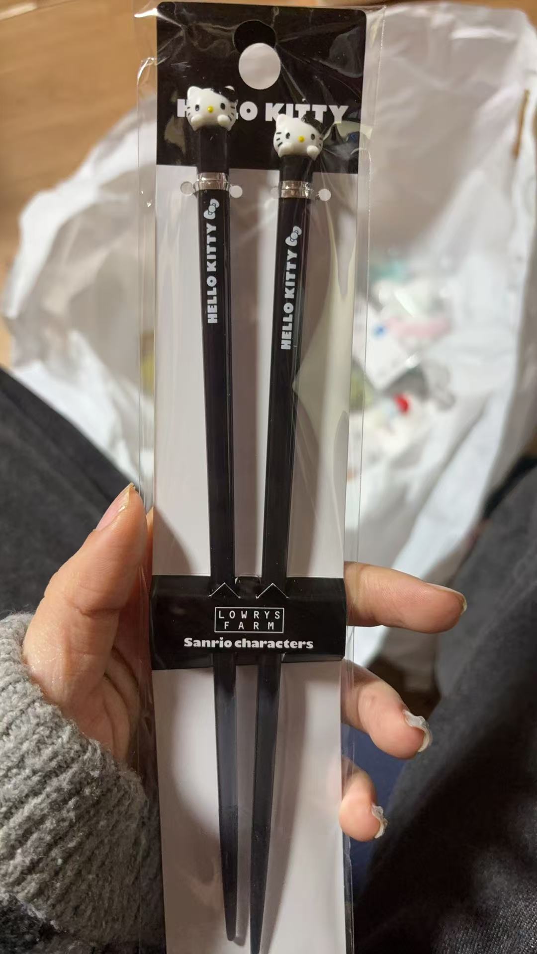 0301 三丽欧黑色筷子