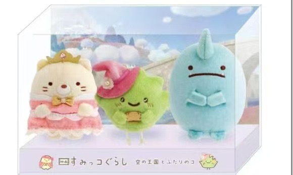 预售 角落小伙伴 猫咪小草水龙套装 毛绒48汇10月出货