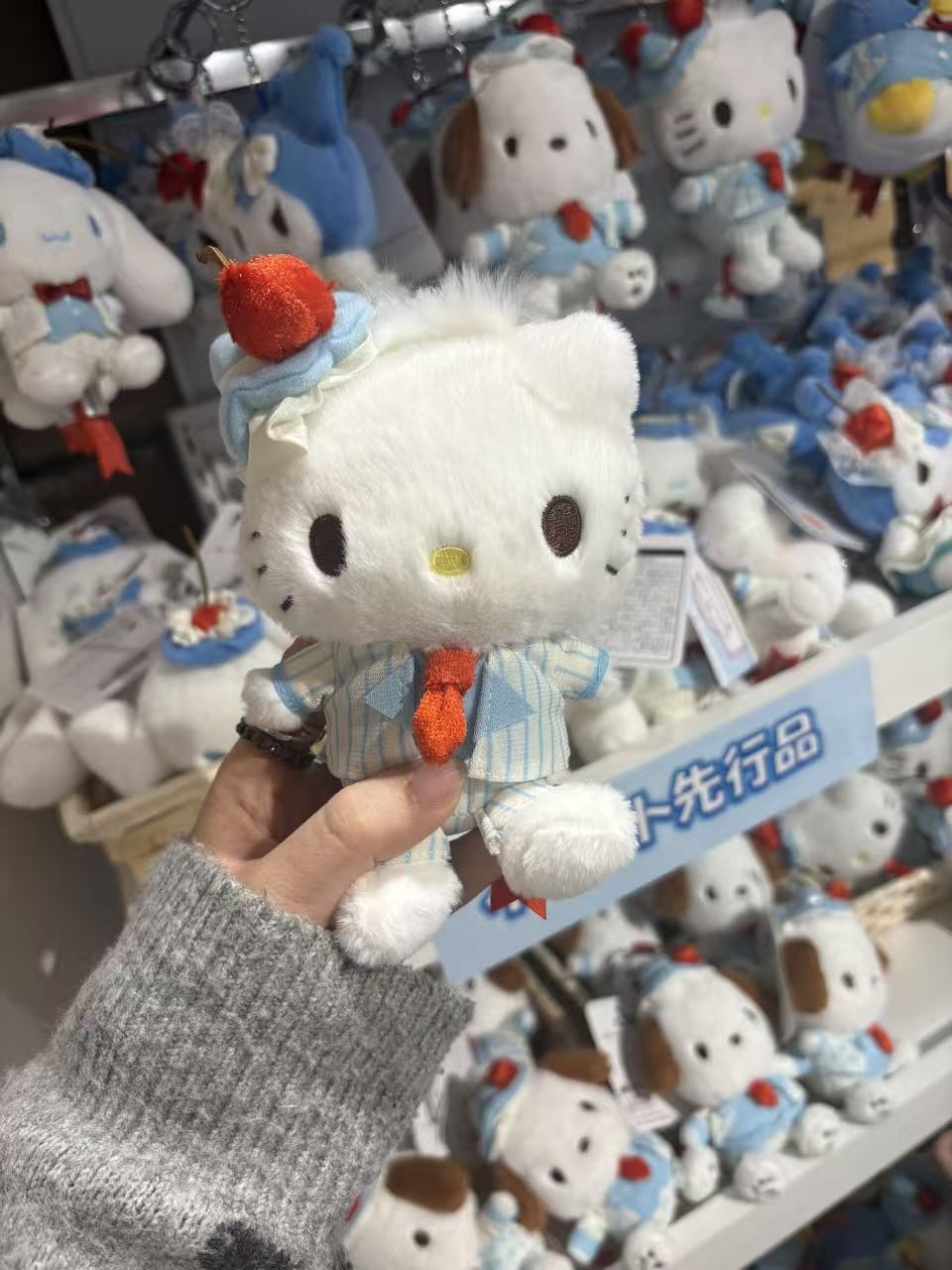 0303 三丽欧蓝色条纹丹尼尔挂件 5汇