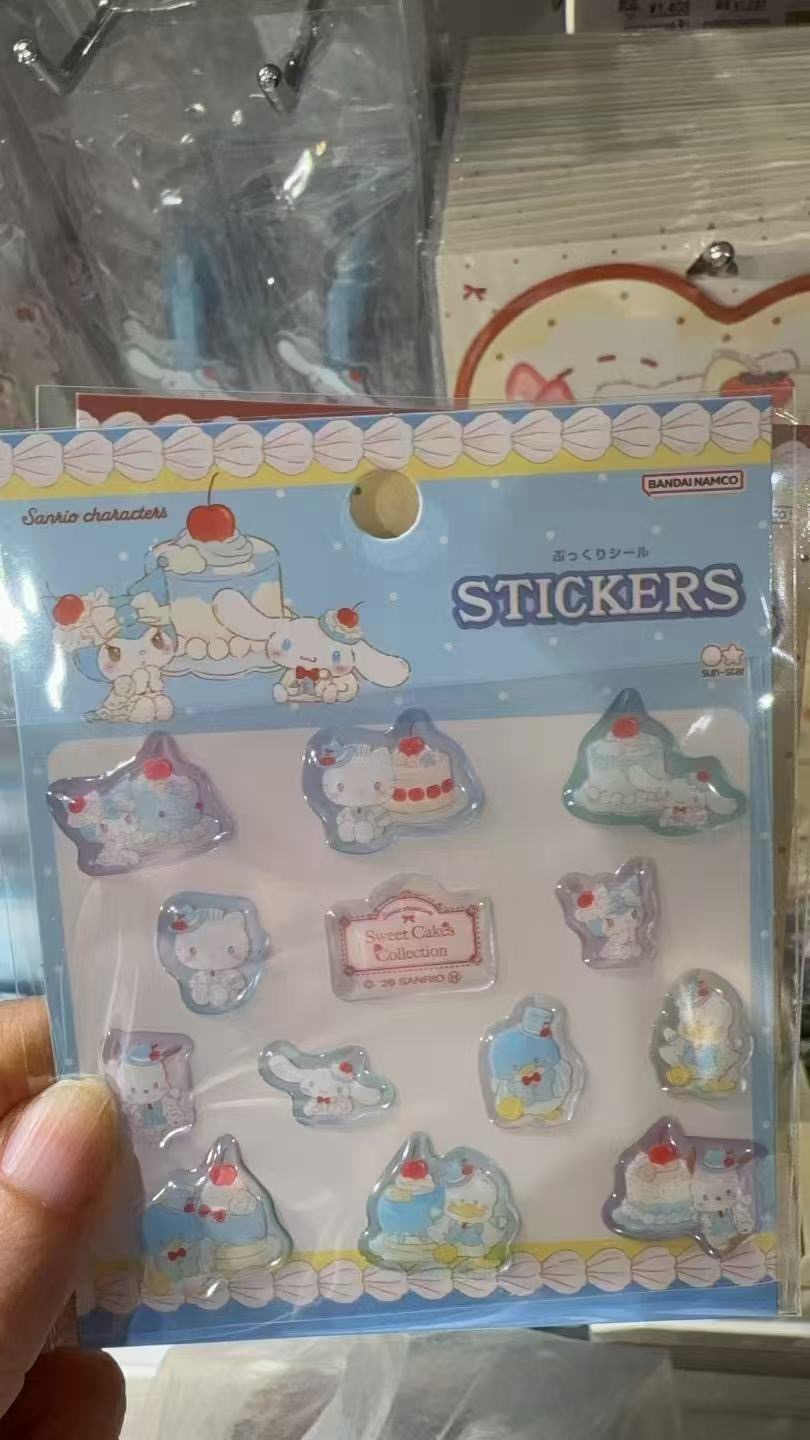 0303 三丽欧草莓系列 蓝色贴纸 5汇