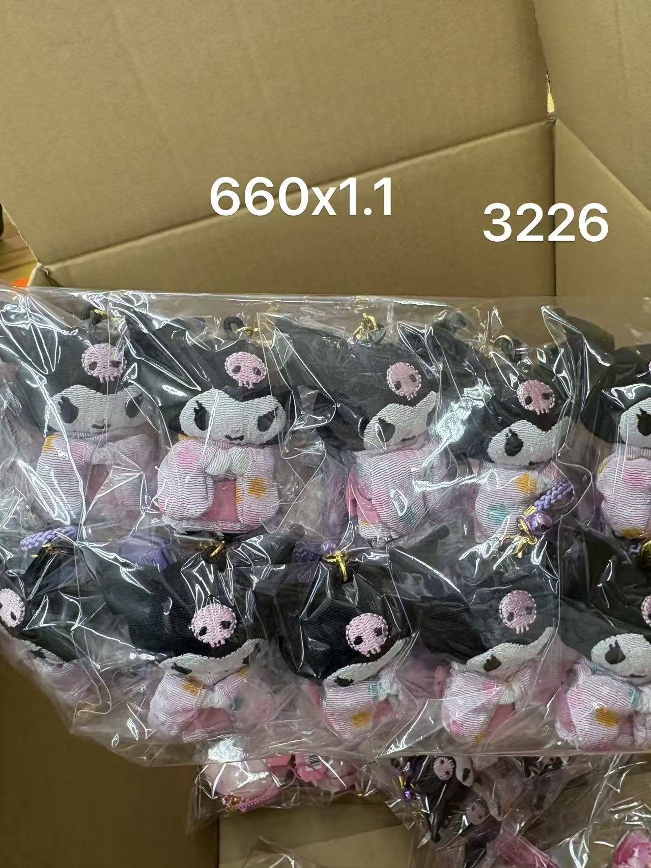 0303 折扣店 三丽欧紫色和服库洛米挂件