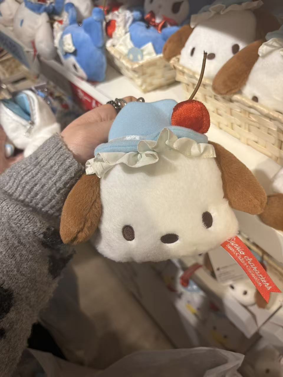 0303 三丽鸥蛋糕主题系列 帕恰狗毛绒卡包5汇