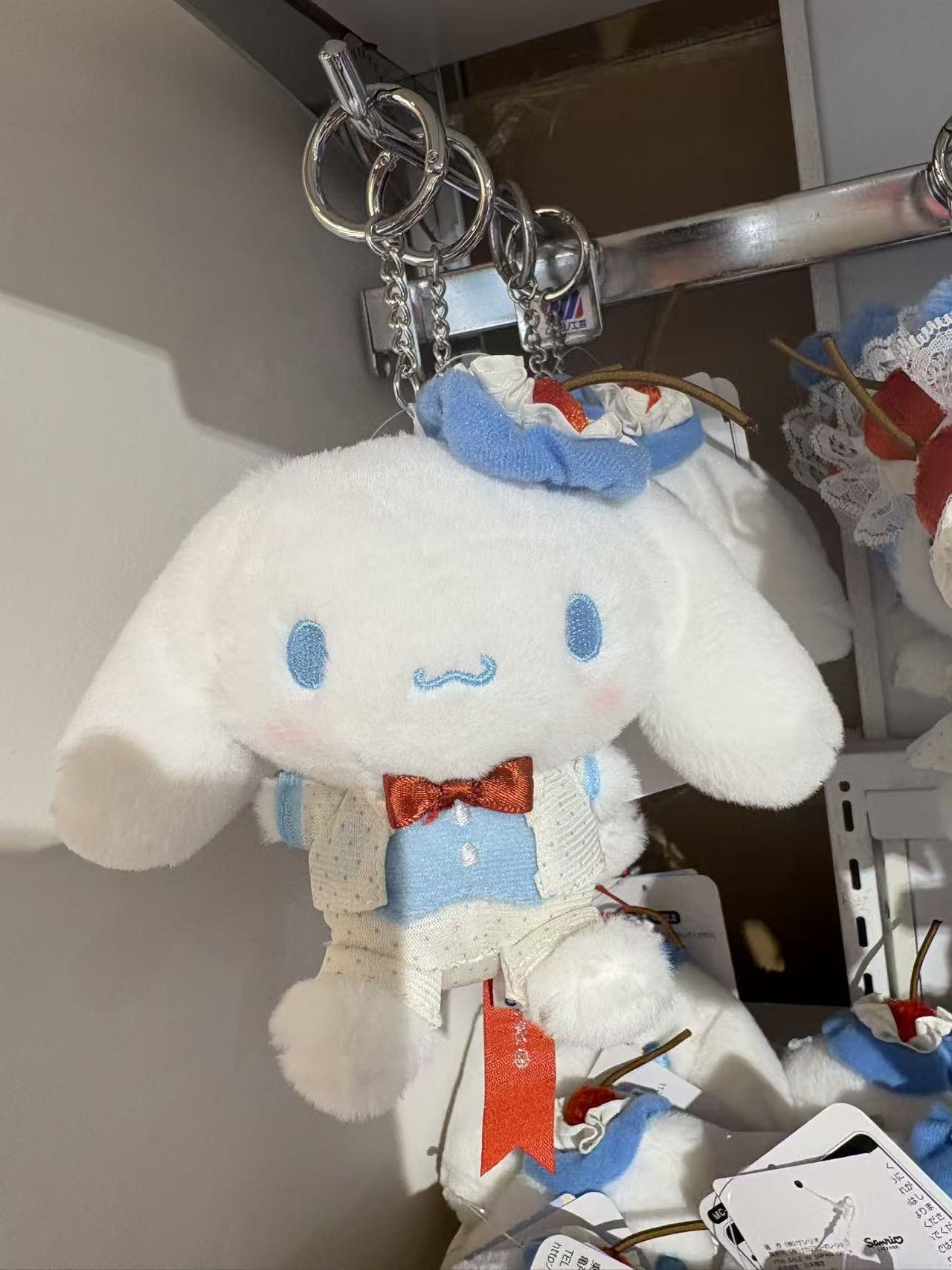 0303 三丽欧蓝条纹玉桂狗挂件 5汇