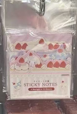 0303 三丽欧草莓蛋糕 美乐蒂便签纸 5汇