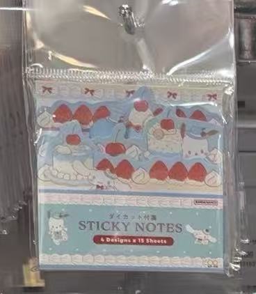 0303 三丽欧草莓蛋糕 玉桂狗 便签纸 5汇