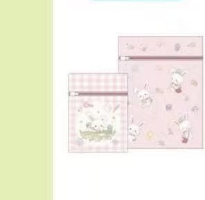 0306 许愿兔粉色洗衣袋套装5汇