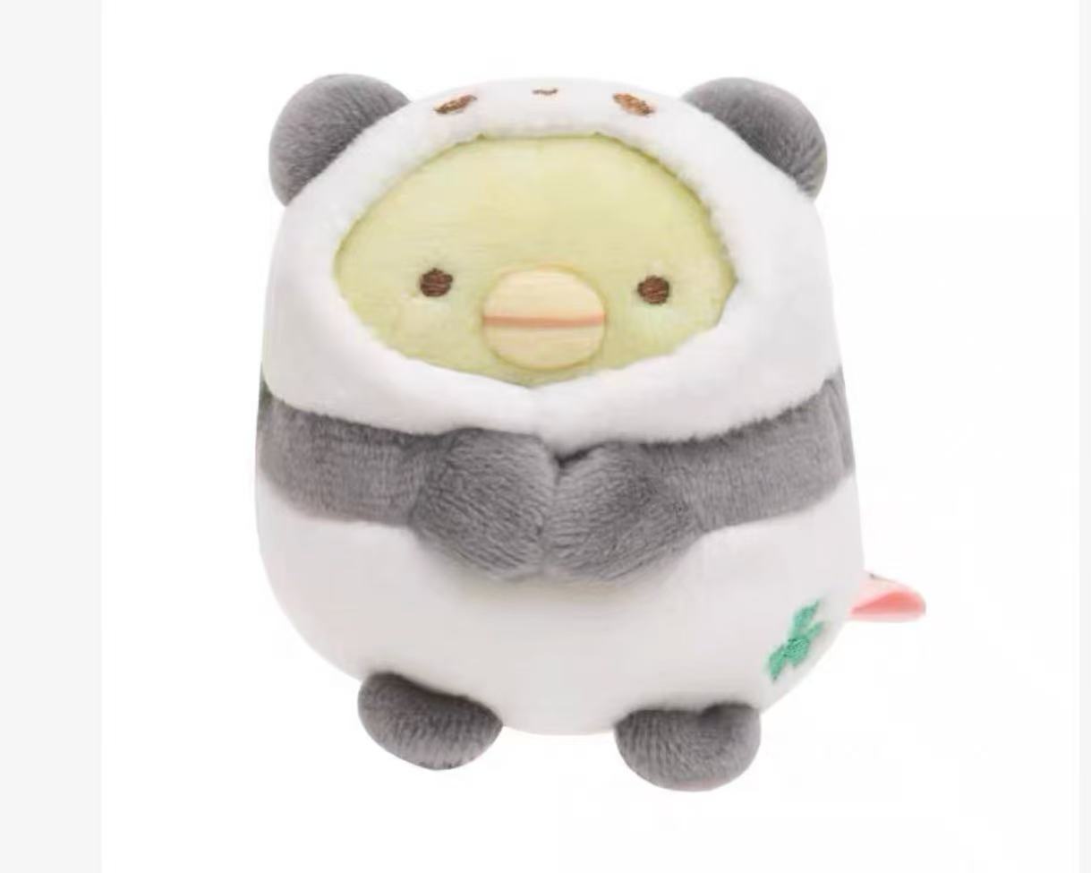 0322角落生物绿鹅 熊猫头套 5汇