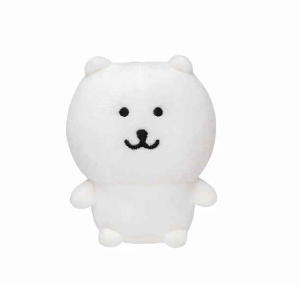 43汇自嘲熊笑脸毛绒挂件 