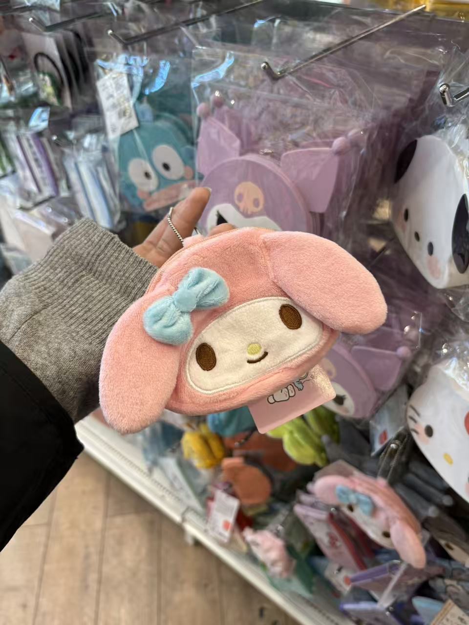 0309 三丽欧美乐蒂大头毛绒包 