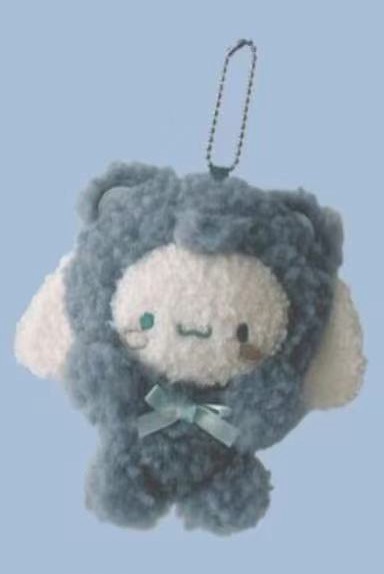 JP 0320 三丽欧羊羔毛玉桂狗毛绒挂件 5汇起接 