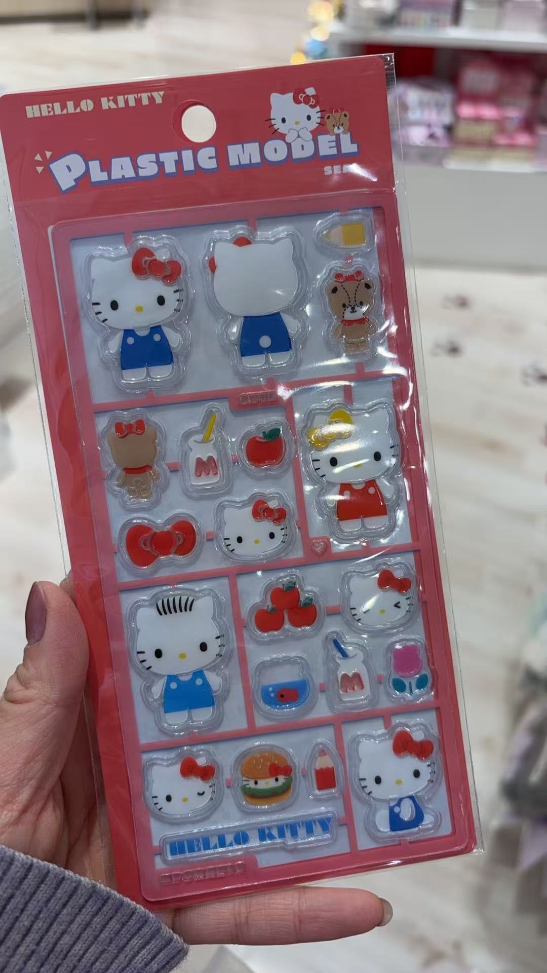 0311 三丽欧红色贴纸 