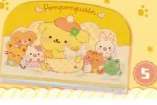 0311 草莓新闻4月 5号布丁狗 收纳包 