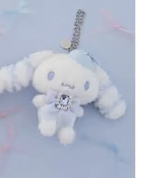 0007 受注mdf玉桂狗蓝色毛绒挂件48汇预定