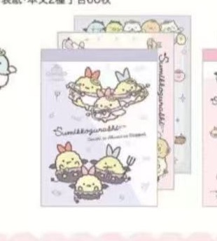 0005 预定 角落生物恶魔天使系列便签本 48汇 6折