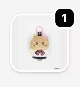 Jp 0007 ckw黑皮辣妹吉伊毛绒挂件52汇起接数量4