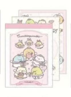 0005 预定 角落生物天使爱心系列 便签本48汇 6折