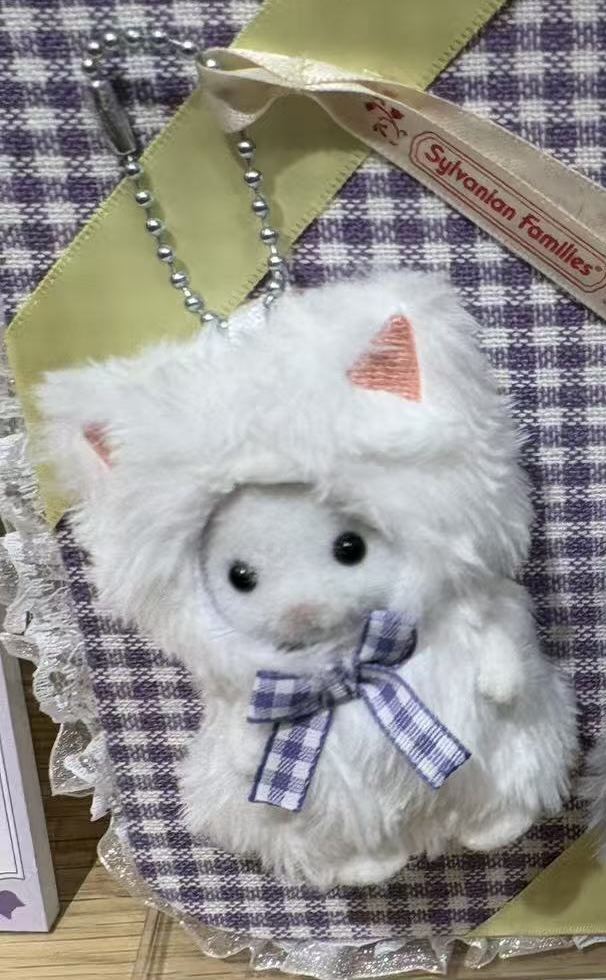 0314 森贝儿波斯猫宝宝毛绒挂件48汇