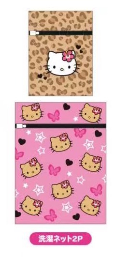 0320 豹纹黑皮kt 洗衣袋2枚装