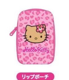 0320 黑皮豹纹kt收纳包 