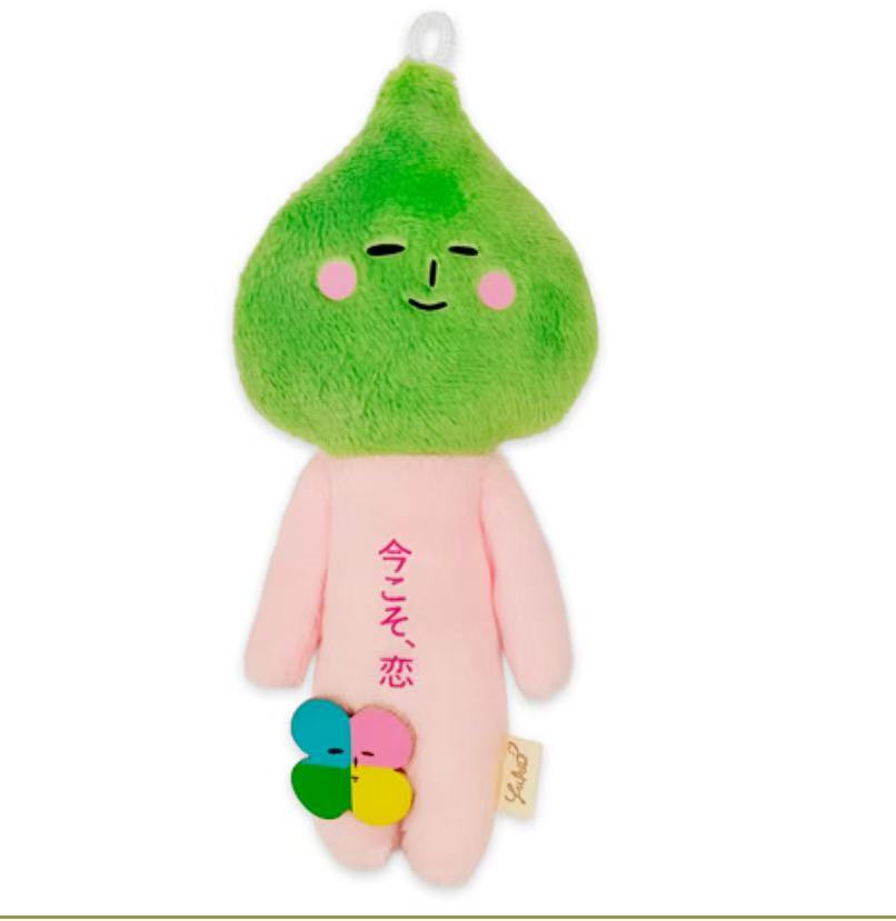 0425yukio 粉色爱情四叶草 毛绒挂件 