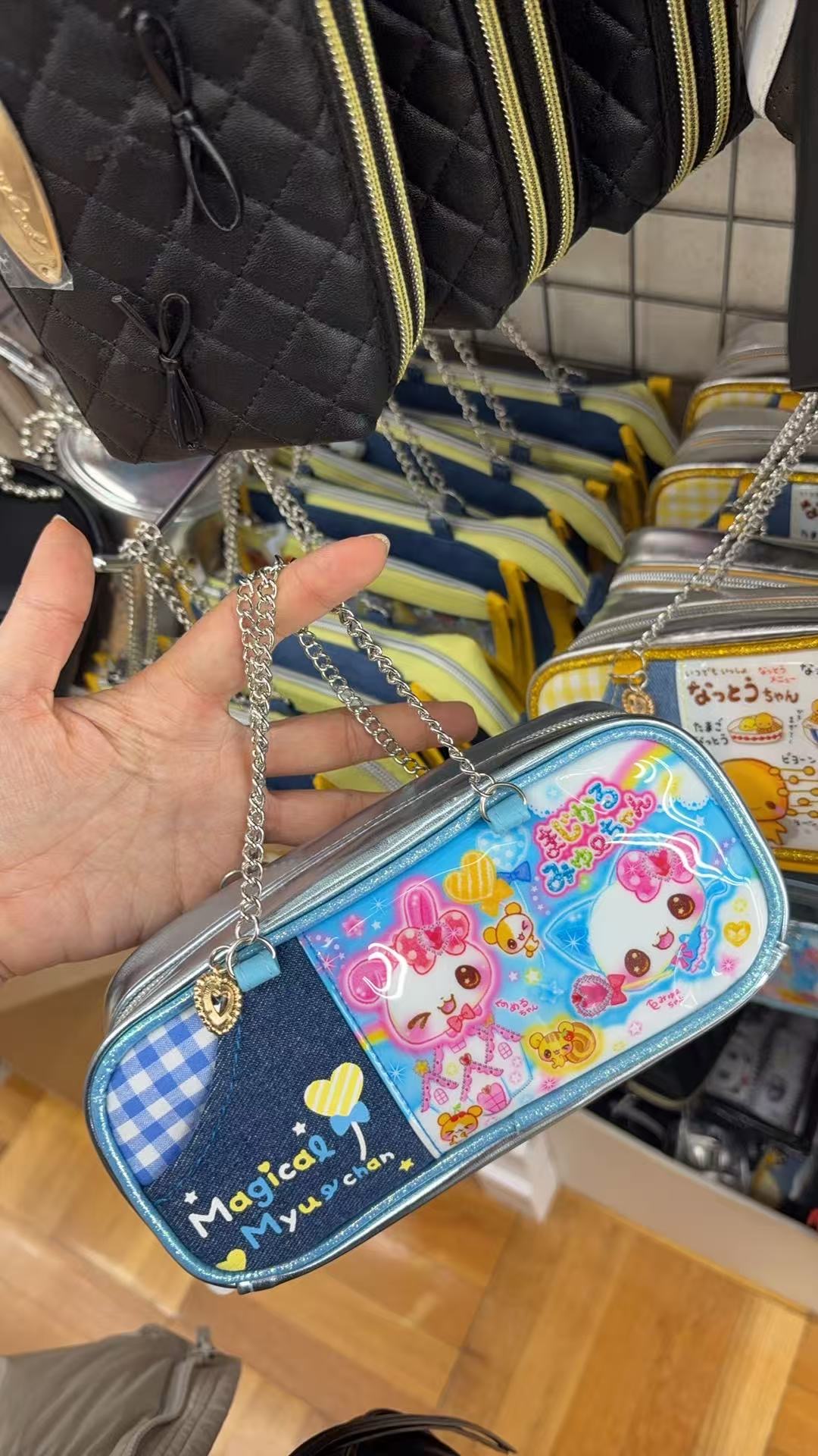 0318 折扣店 大眼睛兔牛仔包 