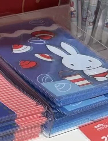 0321 miffy zakka festa 海边主题 A5 透明文件夹5汇